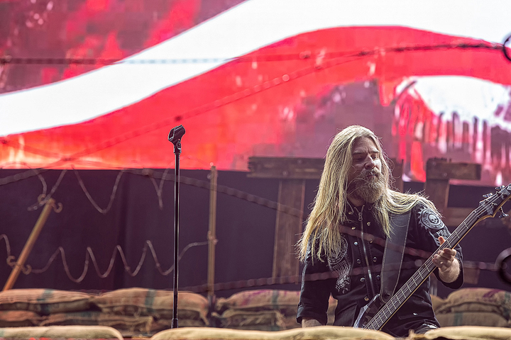 Sabaton @ Rock Am Ring 2019, foto 13, foto's door Edwin Houdevelt - FrontView Magazine