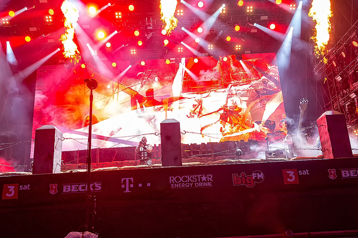 Sabaton @ Rock Am Ring 2019, foto 23, foto's door Edwin Houdevelt - FrontView Magazine