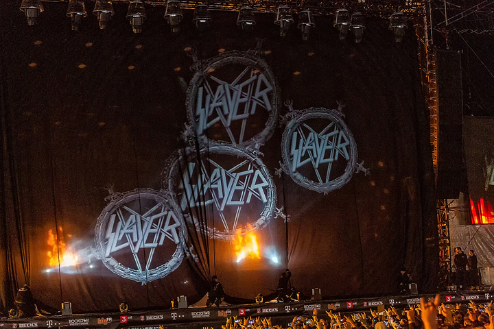 Slayer @ Rock Am Ring 2019, foto 1, foto's door Edwin Houdevelt - FrontView Magazine