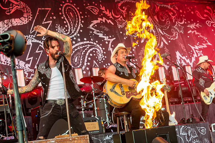 The BossHoss @ Rock Am Ring 2019, foto 25, foto's door Edwin Houdevelt - FrontView Magazine