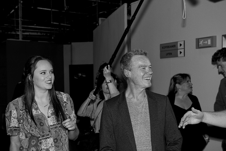 Acteurs van Buren op bezoek bij Thuis @ Studio's in Leuven, foto 5, foto's door Bart Baevegems - FrontView Magazine
