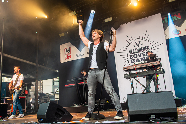 Vlaanderen Boven Band @ Kanaalfeesten 2019, foto 48, foto's door Dimitri Vanlommel - FrontView Magazine