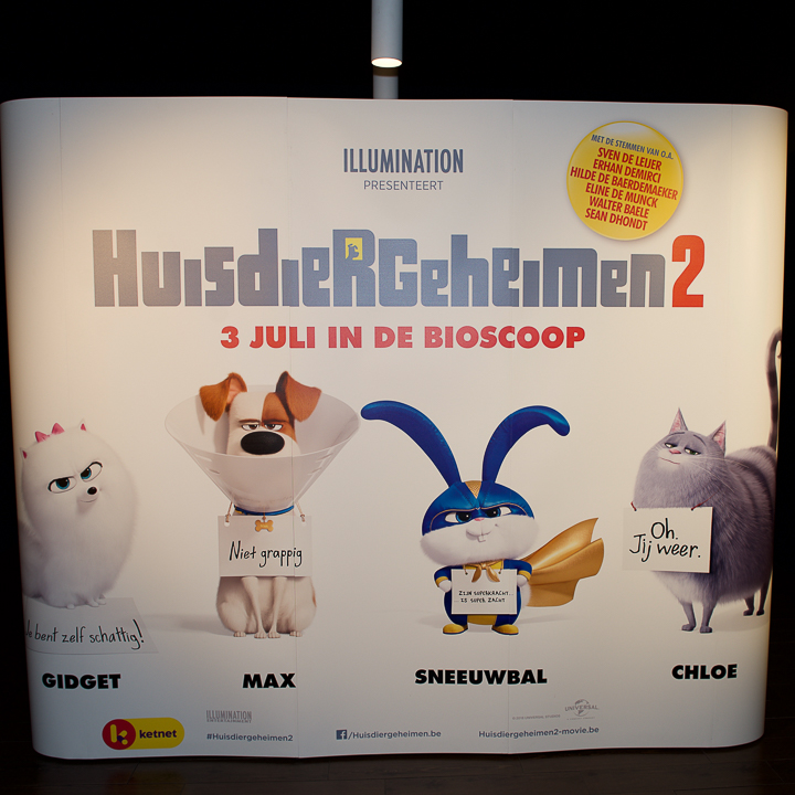 Huisdiergeheimen 2 @ Kinepolis Gent, picture 8, photographed by Bart Baevegems - FrontView Magazine