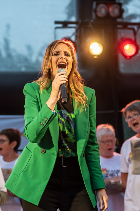 Isabelle A @ Vlaanderen Zingt Wuustwezel, picture 2, photographed by Dimitri Vanlommel - FrontView Magazine