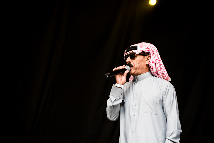 Omar Souleyman @ cactusfestival, foto 1, foto's door Diëgo De Buck - FrontView Magazine
