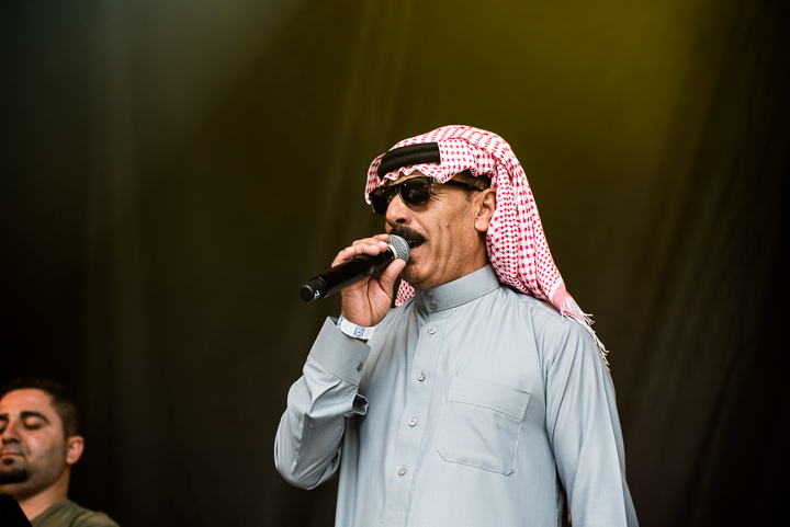 Omar Souleyman @ cactusfestival, foto 8, foto's door Diëgo De Buck - FrontView Magazine