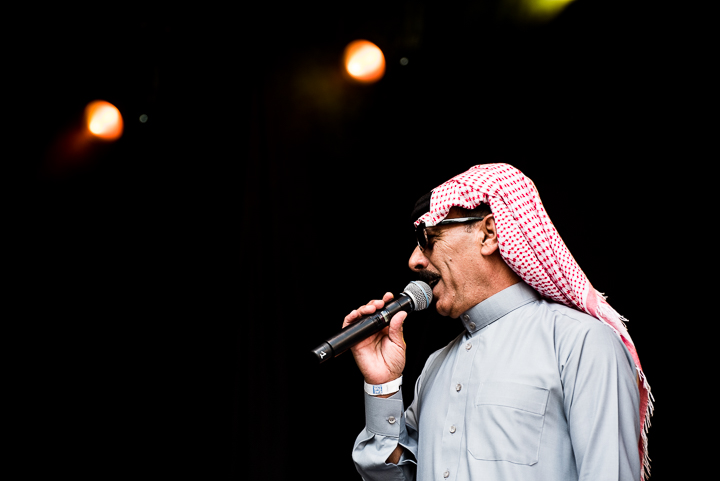 Omar Souleyman @ cactusfestival, foto 13, foto's door Diëgo De Buck - FrontView Magazine