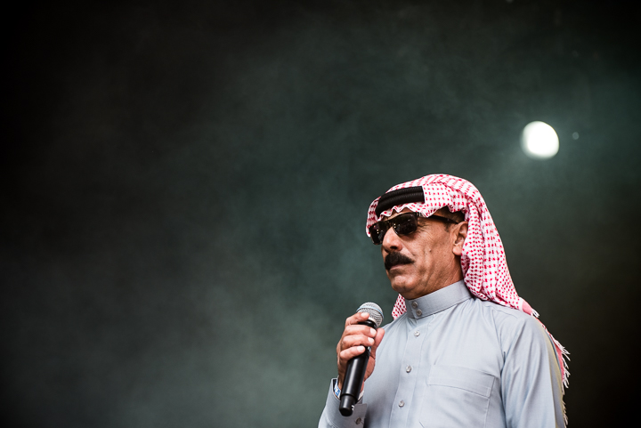 Omar Souleyman @ cactusfestival, foto 18, foto's door Diëgo De Buck - FrontView Magazine