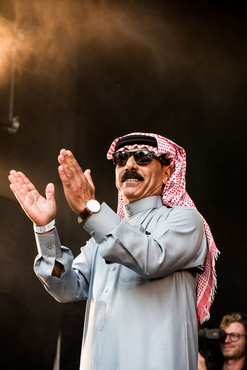 Omar Souleyman @ cactusfestival, foto 28, foto's door Diëgo De Buck - FrontView Magazine