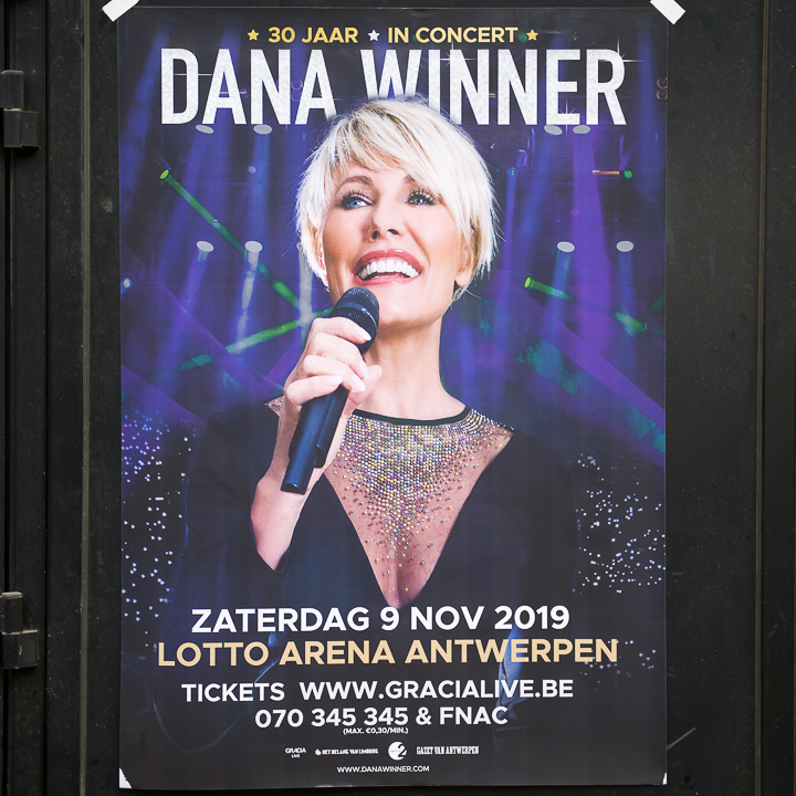 Dana Winner op "Het dak van de wereld Lotto Arena" @ Antwerpen, picture 14, photographed by Bart Baevegems - FrontView Magazine