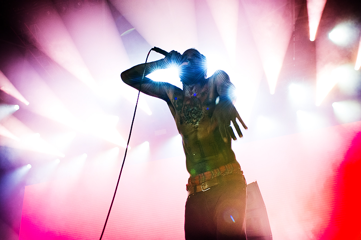 Death Grips @ Dour Festival 2019, picture 4, photographed by Magali Decamps - FrontView Magazine