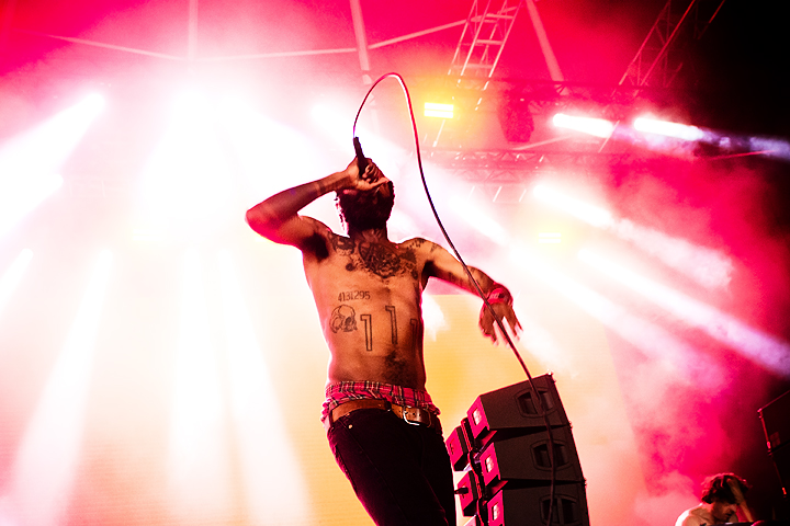 Death Grips @ Dour Festival 2019, picture 5, photographed by Magali Decamps - FrontView Magazine