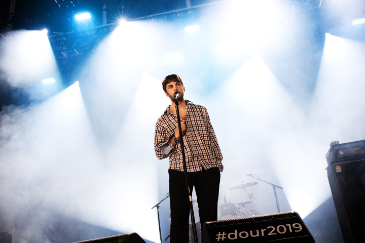 Fontaines D.C. @ Dour Festival 2019, picture 4, photographed by Magali Decamps - FrontView Magazine