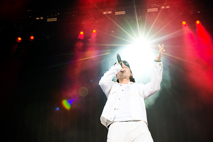 Orelsan @ Dour Festival 2019, picture 4, photographed by Magali Decamps - FrontView Magazine