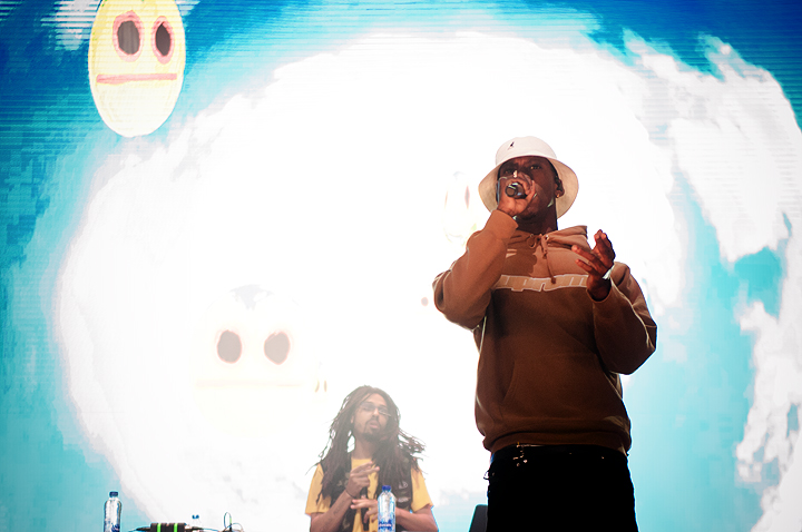 Octavian @ Dour Festival 2019, picture 2, photographed by Magali Decamps - FrontView Magazine