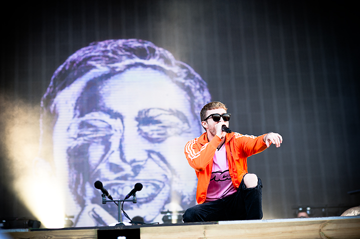 Vald @ Dour Festival 2019, picture 3, photographed by Magali Decamps - FrontView Magazine