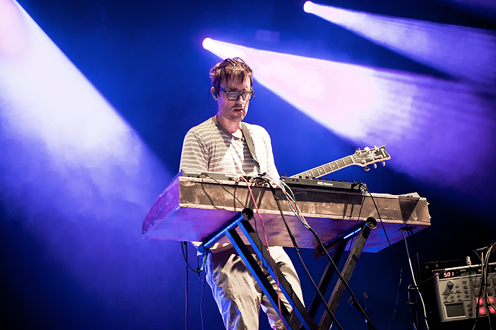 Battles @ Dour Festival 2019, picture 2, photographed by Magali Decamps - FrontView Magazine