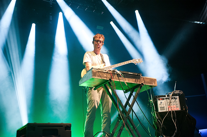 Battles @ Dour Festival 2019, picture 3, photographed by Magali Decamps - FrontView Magazine