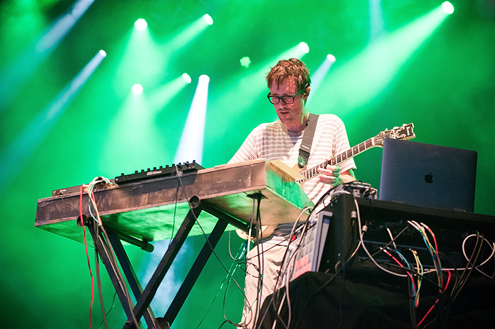 Battles @ Dour Festival 2019, picture 8, photographed by Magali Decamps - FrontView Magazine