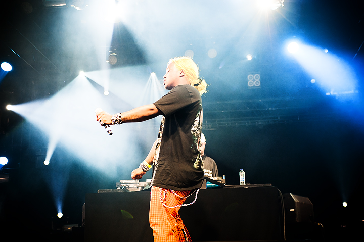 BLVC SVND @ Dour Festival 2019, picture 1, photographed by Magali Decamps - FrontView Magazine