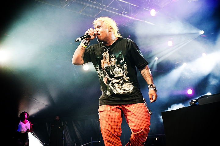 BLVC SVND @ Dour Festival 2019, picture 3, photographed by Magali Decamps - FrontView Magazine