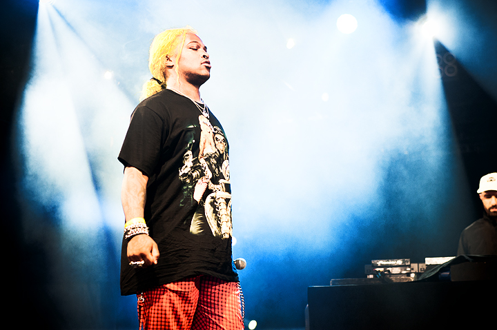 BLVC SVND @ Dour Festival 2019, picture 5, photographed by Magali Decamps - FrontView Magazine