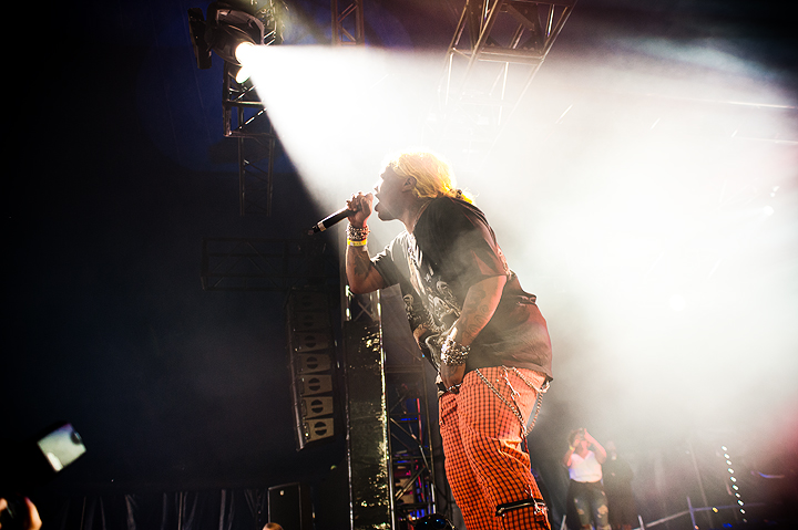 BLVC SVND @ Dour Festival 2019, picture 8, photographed by Magali Decamps - FrontView Magazine