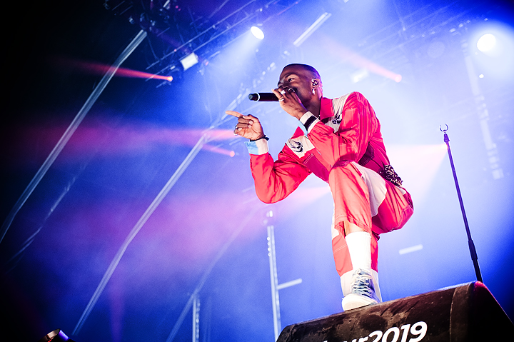 Duckwrth @ Dour Festival 2019, picture 1, photographed by Magali Decamps - FrontView Magazine