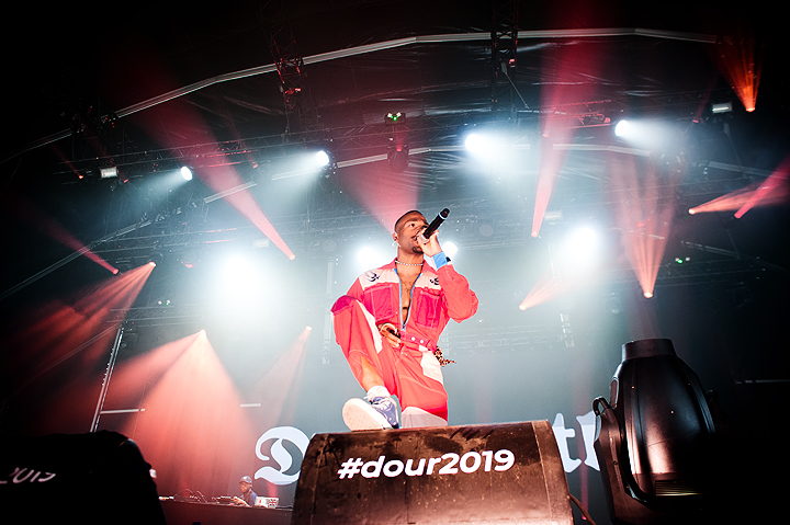 Duckwrth @ Dour Festival 2019, picture 3, photographed by Magali Decamps - FrontView Magazine