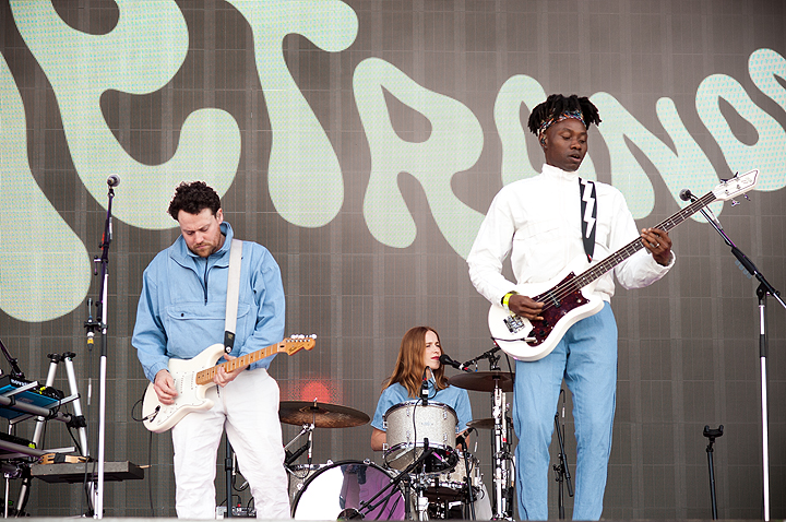 Metronomy @ Dour Festival 2019, picture 2, photographed by Magali Decamps - FrontView Magazine