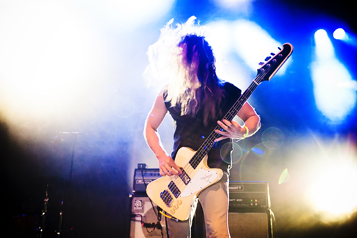 YOB @ Dour Festival 2019, picture 2, photographed by Magali Decamps - FrontView Magazine