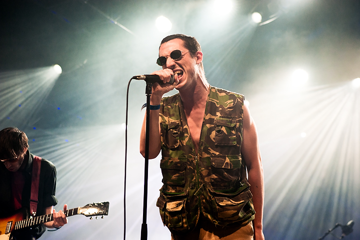 Fat White Family @ Dour Festival 2019, picture 1, photographed by Magali Decamps - FrontView Magazine