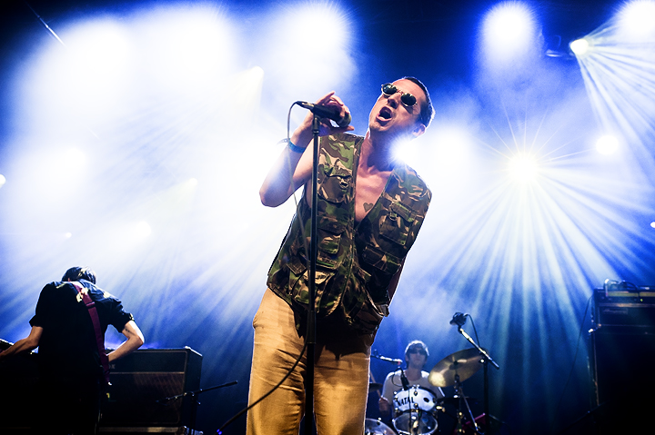 Fat White Family @ Dour Festival 2019, picture 2, photographed by Magali Decamps - FrontView Magazine