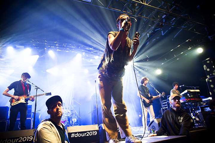 Fat White Family @ Dour Festival 2019, picture 3, photographed by Magali Decamps - FrontView Magazine
