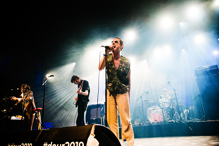Fat White Family @ Dour Festival 2019, picture 5, photographed by Magali Decamps - FrontView Magazine