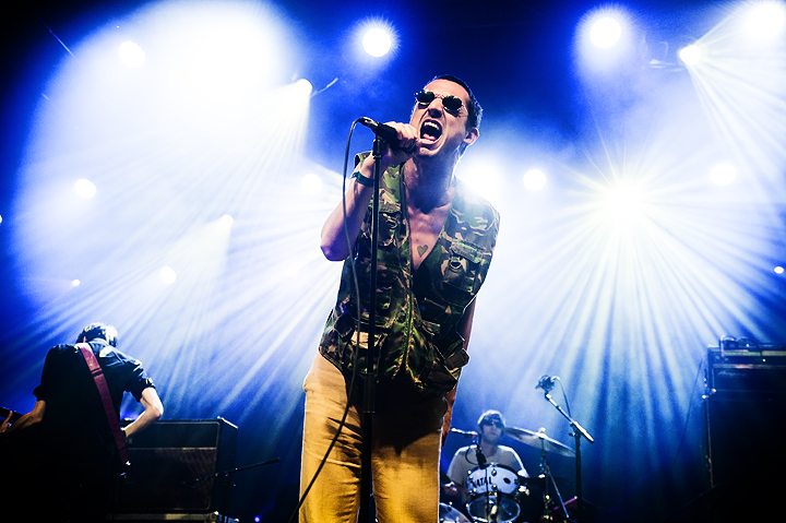 Fat White Family @ Dour Festival 2019, picture 7, photographed by Magali Decamps - FrontView Magazine