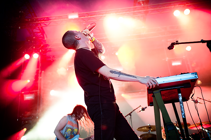 The Body & Full Of Hell @ Dour Festival 2019, picture 5, photographed by Magali Decamps - FrontView Magazine