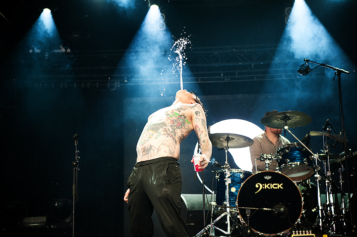 Viagra Boys @ Dour Festival 2019, picture 6, photographed by Magali Decamps - FrontView Magazine