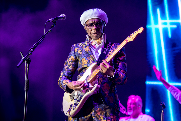 Nile Rodgers & Chic @ Bospop, foto 3, foto's door Erwin Evrard - FrontView Magazine