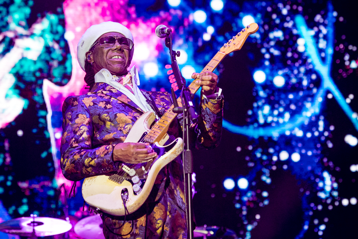 Nile Rodgers & Chic @ Bospop, foto 10, foto's door Erwin Evrard - FrontView Magazine