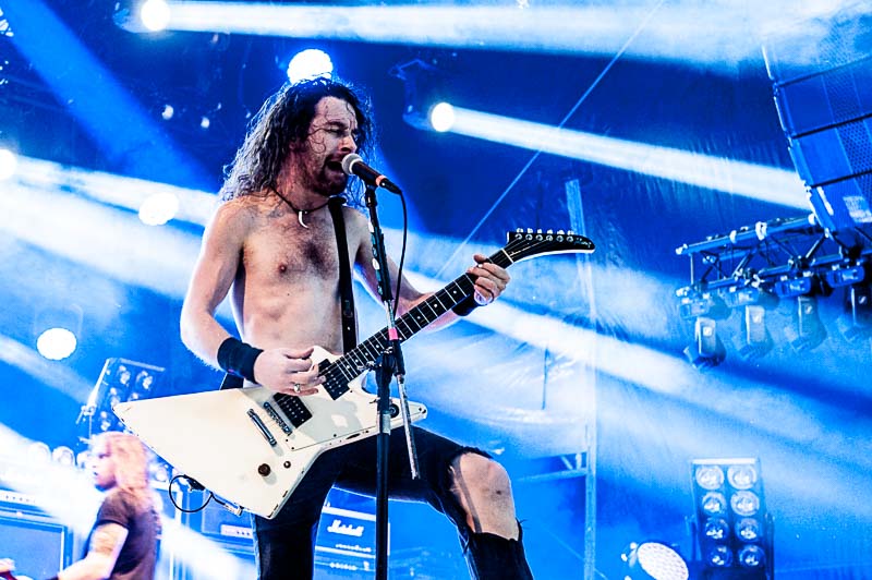 Airbourne @ dynamo metalfest, foto 2, foto's door Gert Daemen - FrontView Magazine