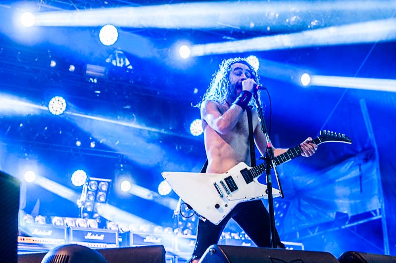 Airbourne @ dynamo metalfest, foto 3, foto's door Gert Daemen - FrontView Magazine