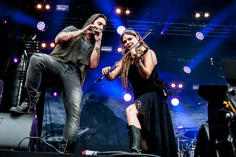 Eluveitie @ Dynamo metalfest, foto 1, foto's door Gert Daemen - FrontView Magazine