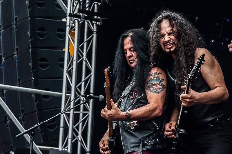 Armored Saint @ Dynamo Metelfest, foto 2, foto's door Gert Daemen - FrontView Magazine