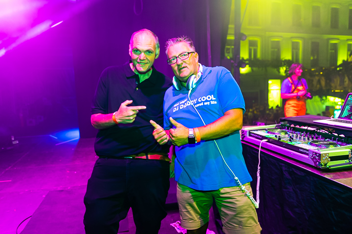 DJ Daddy Cool @ Sint-Baafsplein (Gentse Feesten), picture 27, photographed by Dimitri Vanlommel - FrontView Magazine