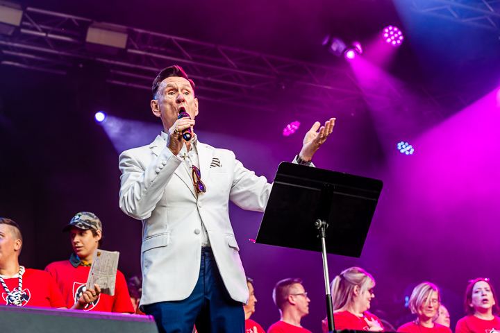 Koen Crucke @ Vlaanderen Zingt - Gentse Feesten, picture 22, photographed by Dimitri Vanlommel - FrontView Magazine