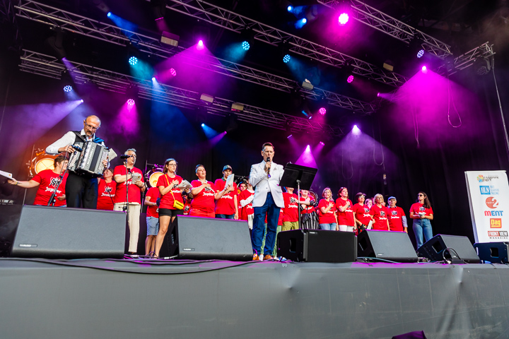 Koen Crucke @ Vlaanderen Zingt - Gentse Feesten, picture 25, photographed by Dimitri Vanlommel - FrontView Magazine