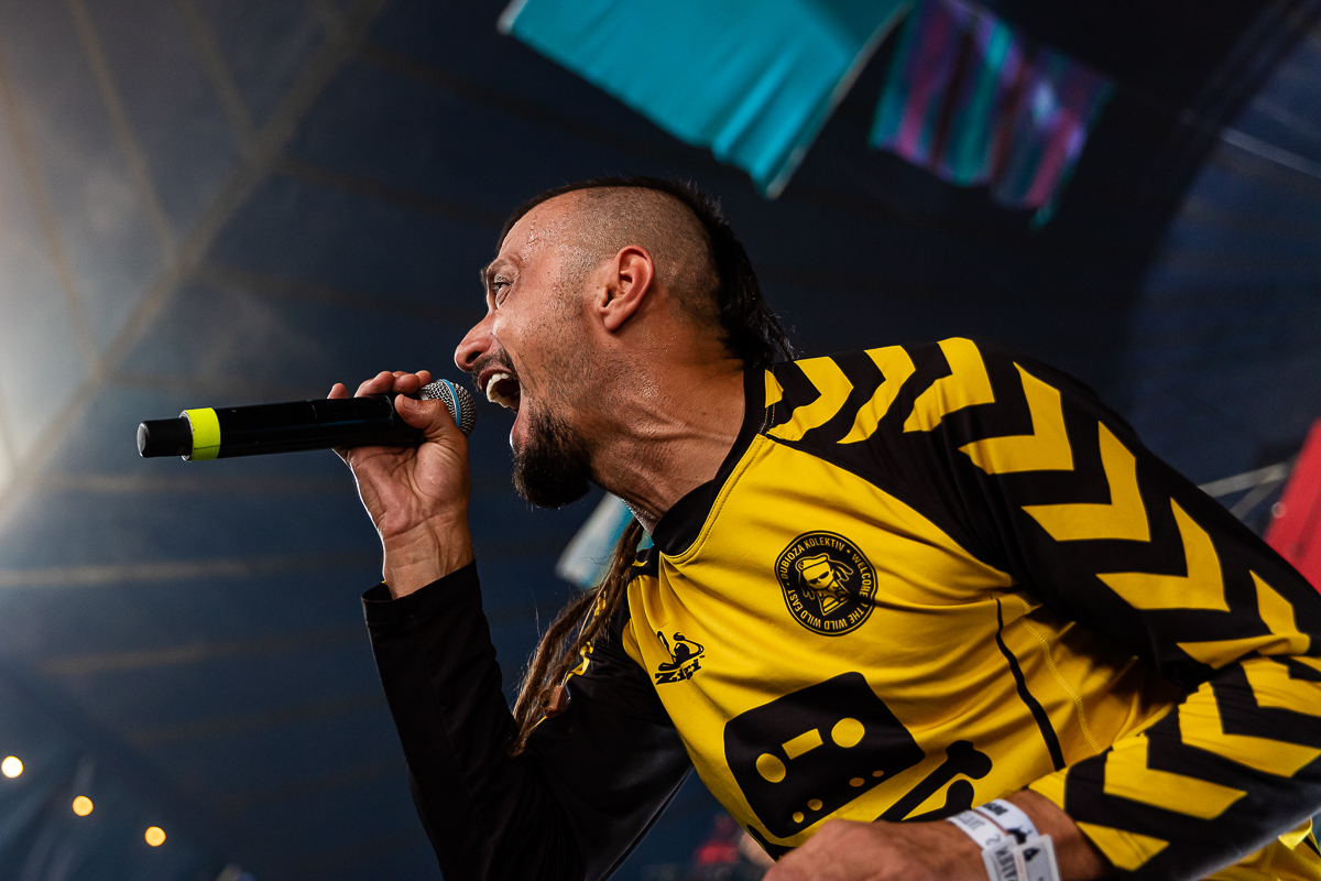 Dubioza Kolektive @ Dranouter, picture 14, photographed by Chris Lippens - FrontView Magazine