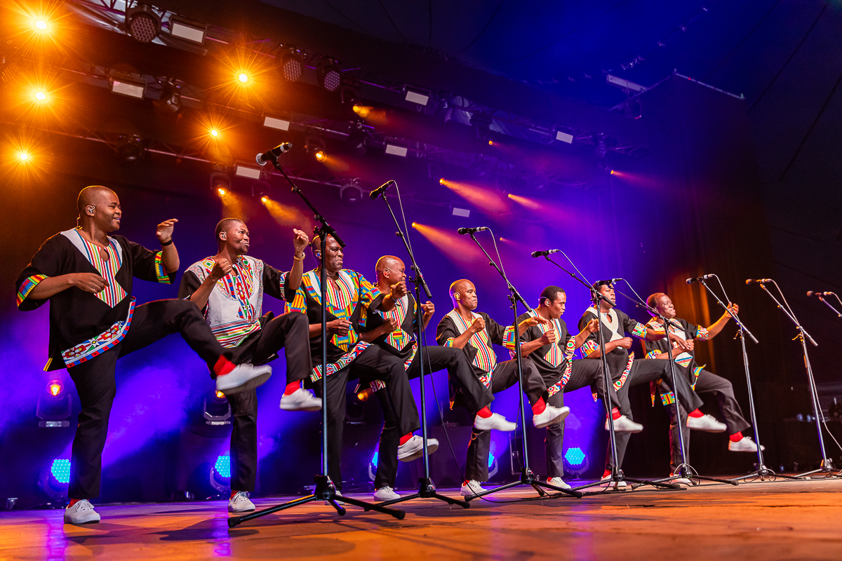 Ladysmith Black Mambazo @ Dranouter, picture 8, photographed by Chris Lippens - FrontView Magazine
