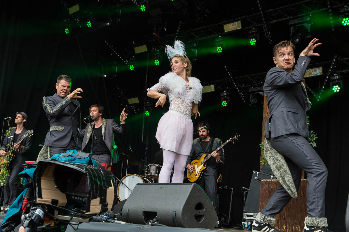 Meneer beer en de woeste wolven @ Linkerwoofer 2019, picture 6, photographed by Marc Verdonck - FrontView Magazine